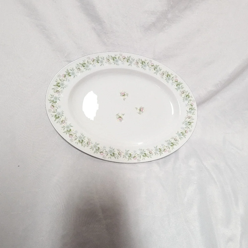 3 Johann Haviland Bavaria Germany Forever Spring Serving Platter Set 15